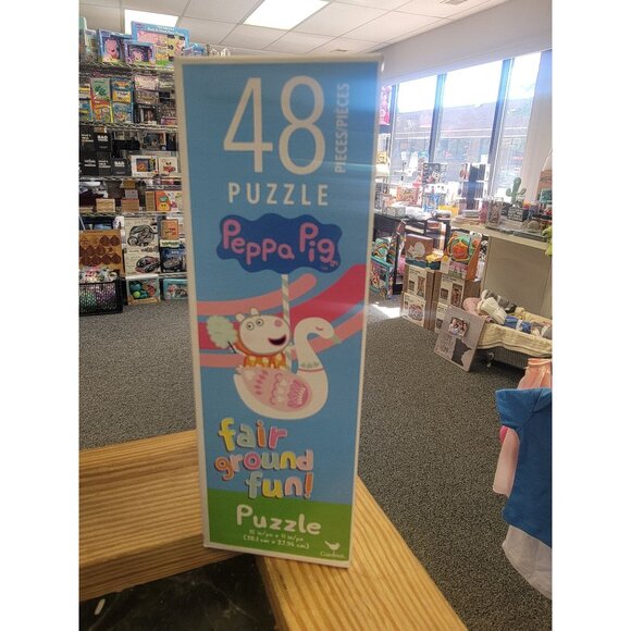 Peppa Pig Fairground Fun 48-Piece Puzzle For Ages 4+ Fun & Educational Gift For - Picture 2 of 4